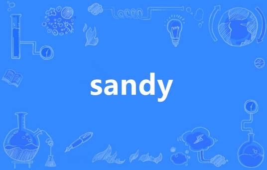SANDY（英语单词，名词、形容词）_百度百科