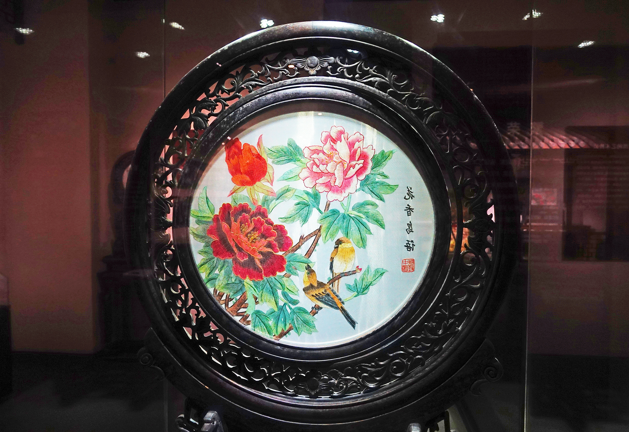 中国东台发绣艺术馆