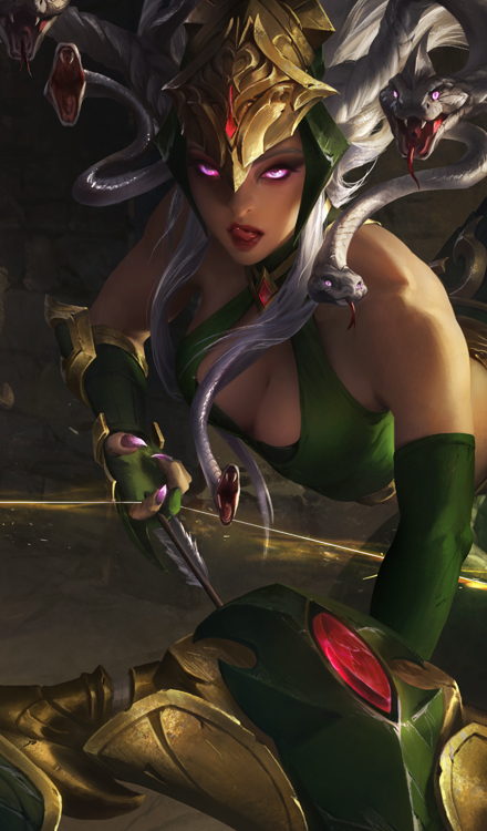  p data-id="tc1usvgbbvib">蛇发女妖是手机游戏《王牌之战》中的英雄