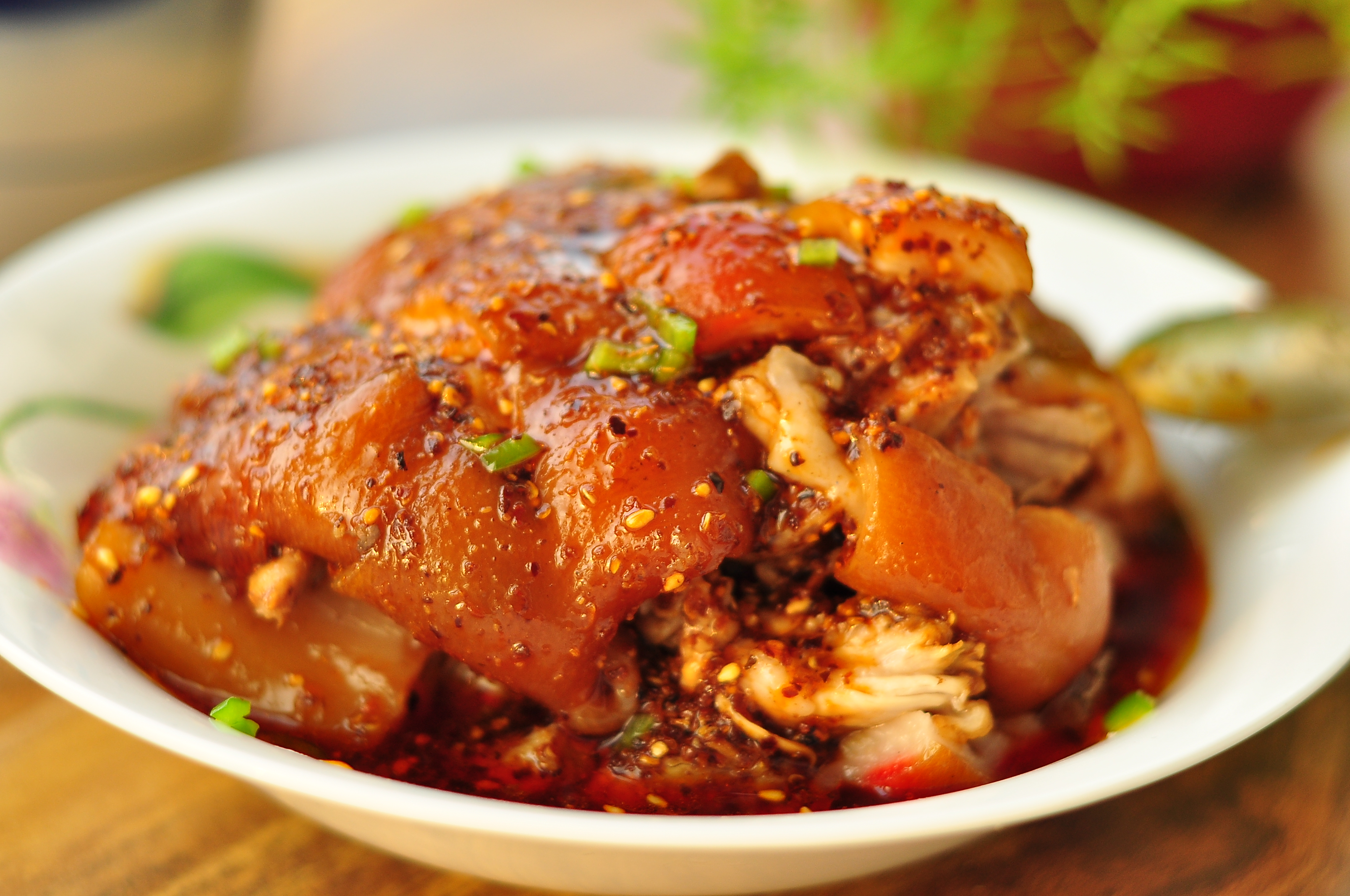 凉拌肘子肉