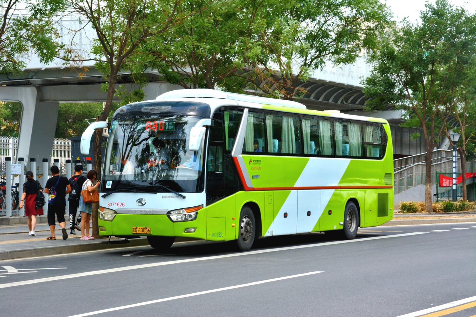 北京公交快880路