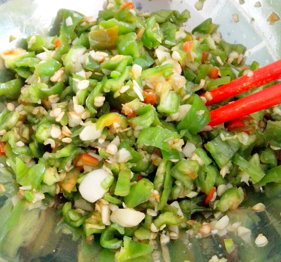 凉拌菜椒