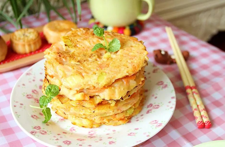 金黄土豆饼