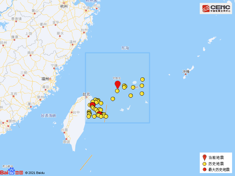 6·7台湾海域地震