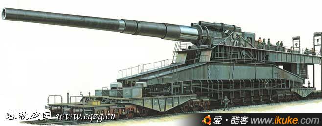 德国多拉800mm巨炮