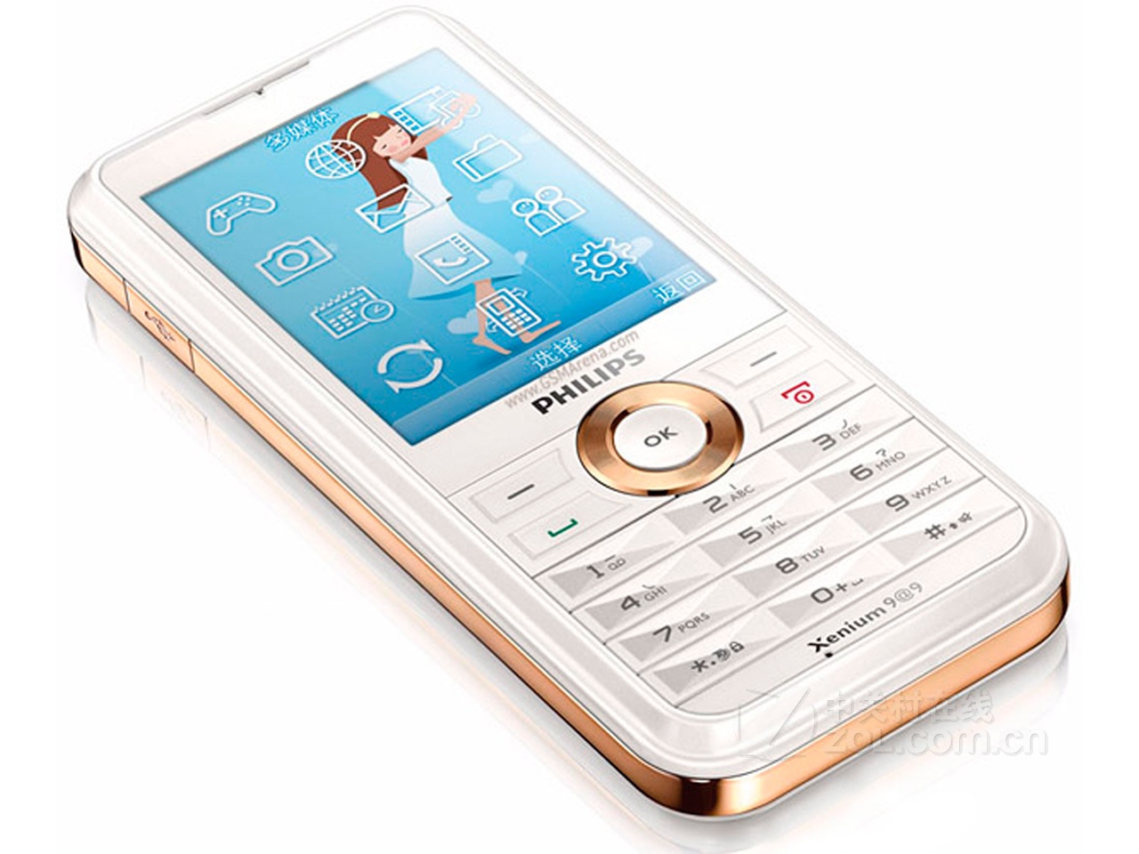  p>飞利浦f511,2010年08月上市,时尚手机,外观设计直板,主屏尺寸 2.