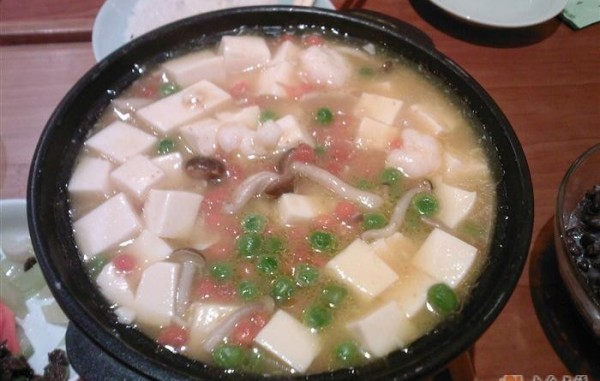 三虾豆腐