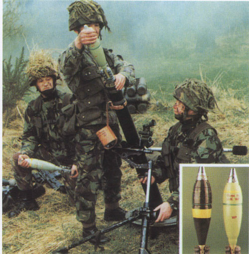 英国l16式81毫米迫击炮