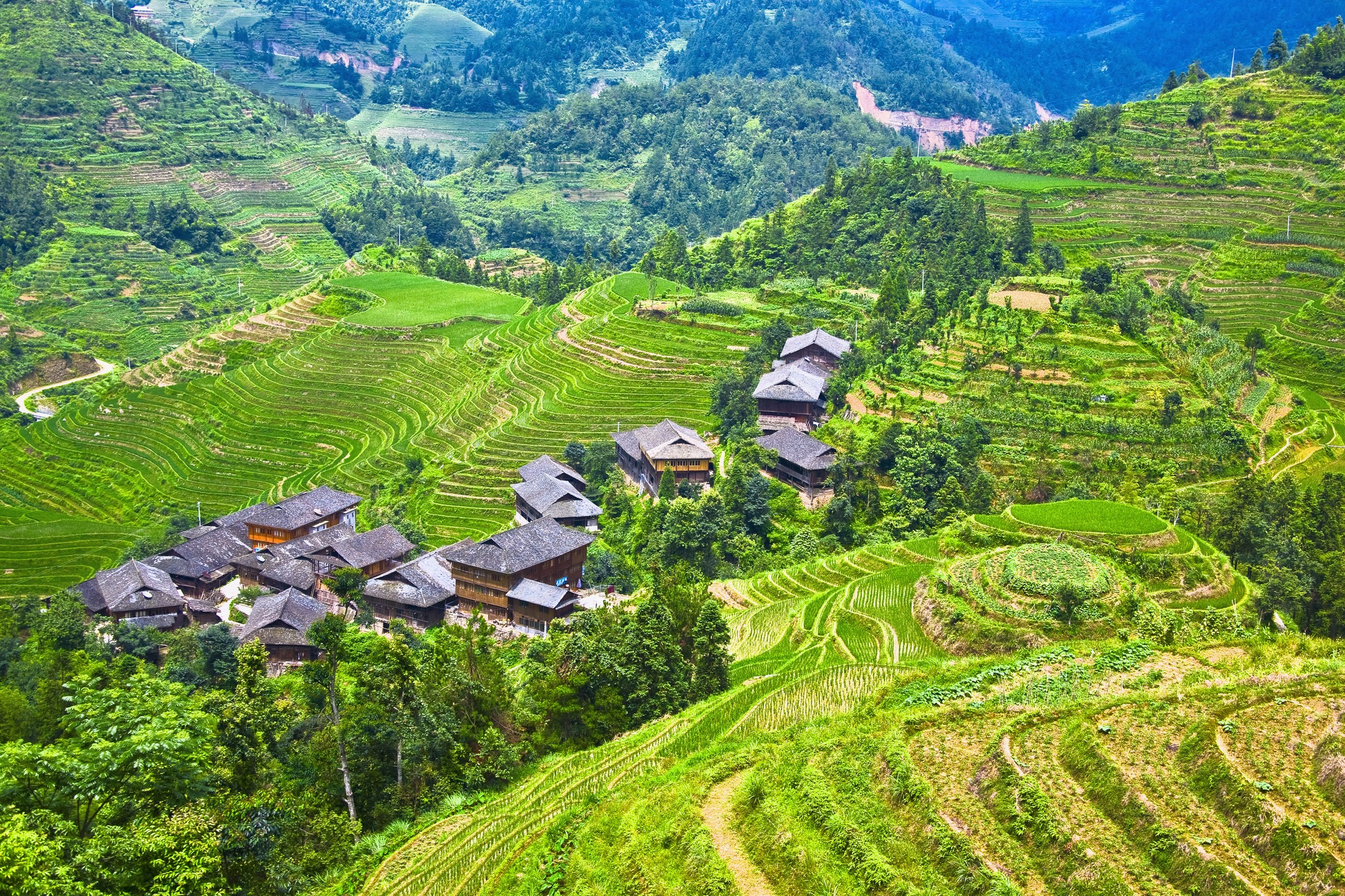 data-lemmaid="8870586">龙胜梯田 /a>,从狭义上称为龙脊梯田