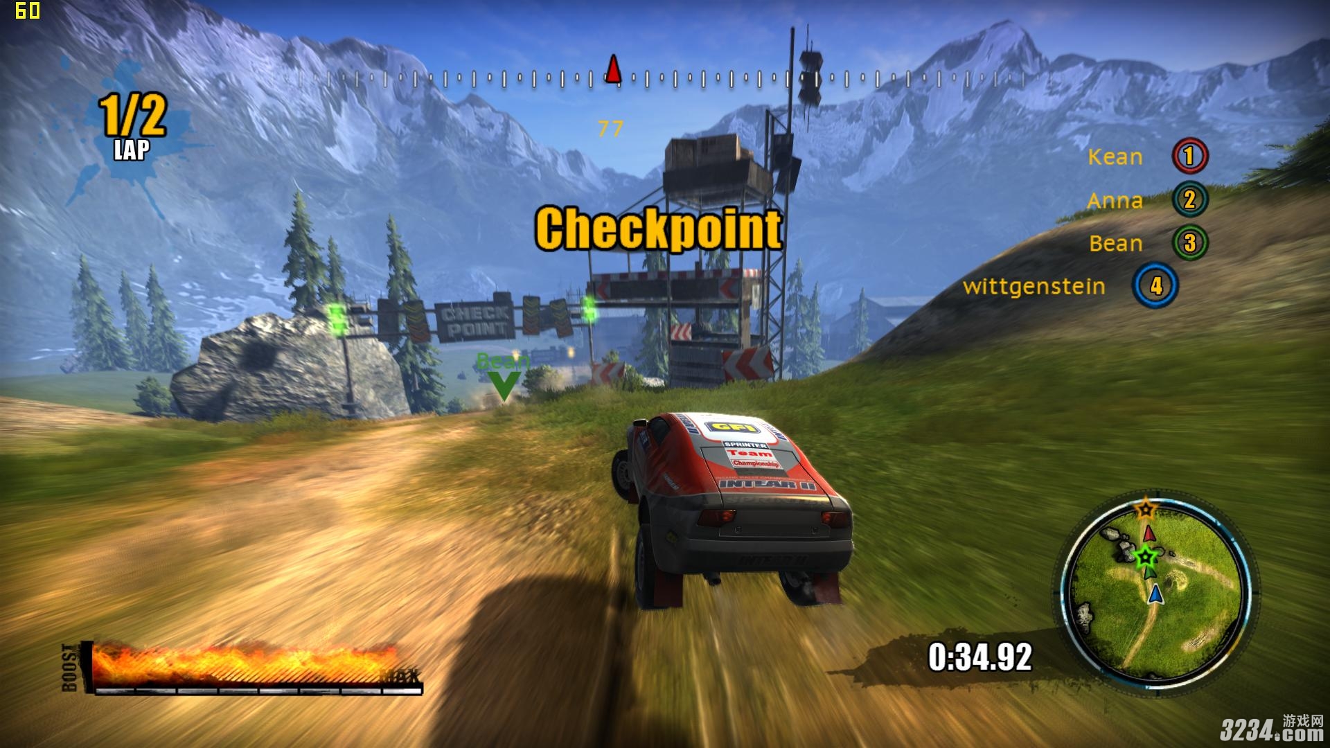  p>这是一款野性十足的越野赛车游戏.