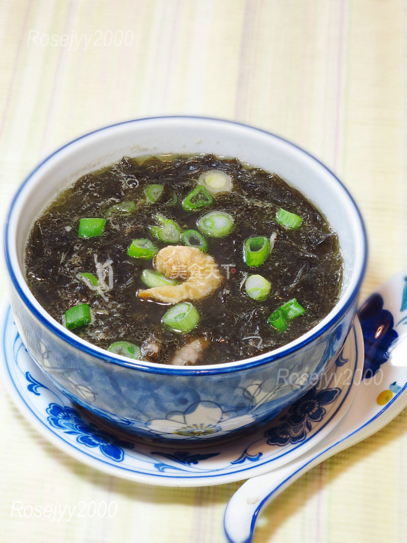 紫菜虾干汤