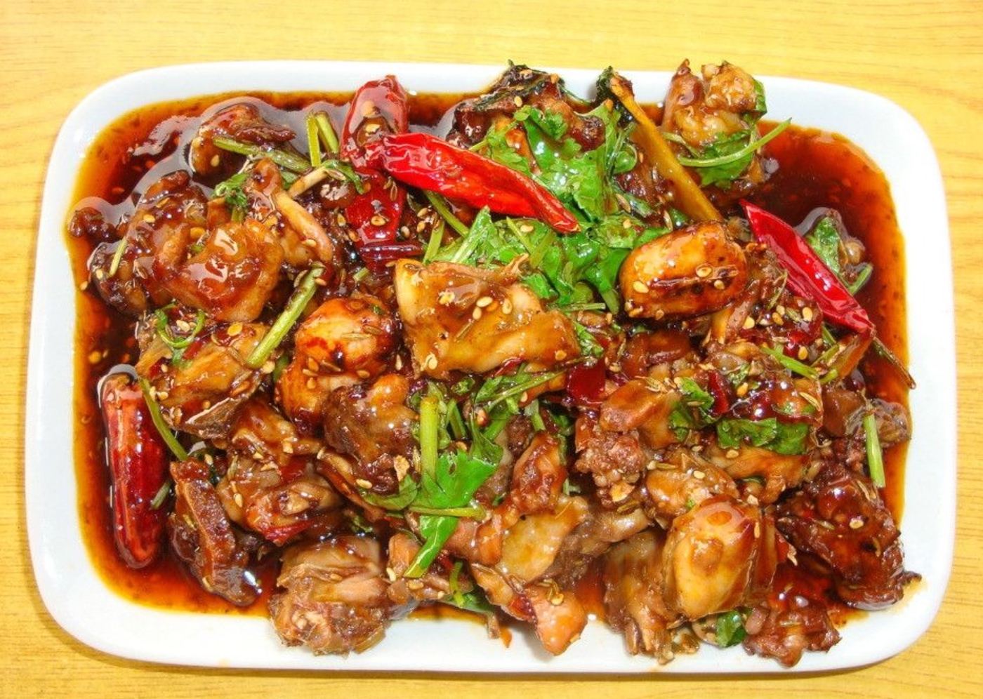 辣炒鸡架