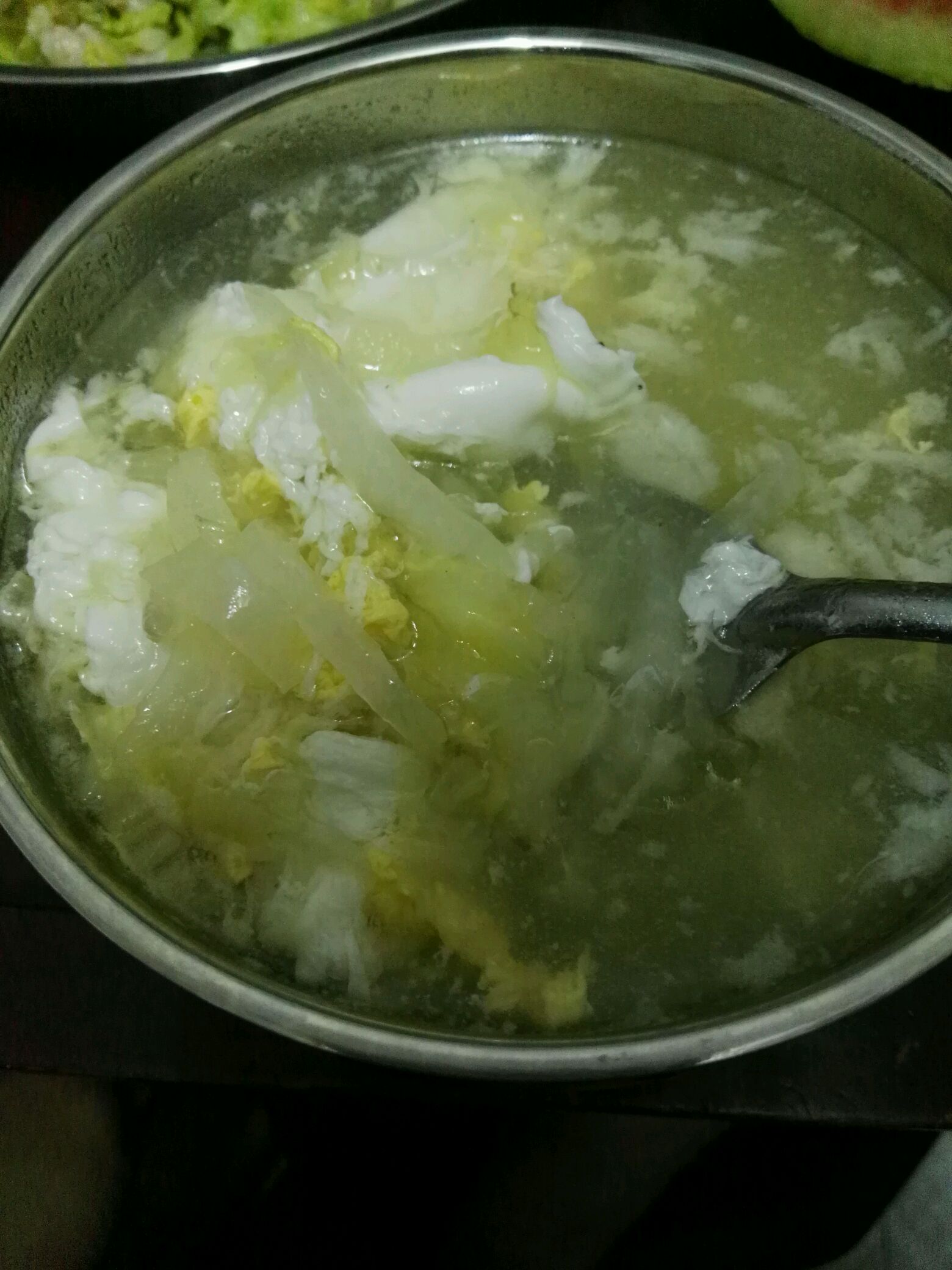 主料是白菜400克,鸡蛋2个, a href="#" data-lemmaid="3668838">大骨