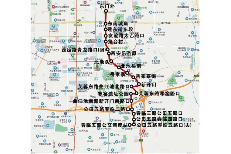 西安公交188路