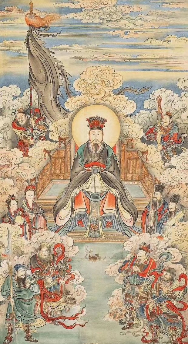 道教中赫赫有名的玄天上帝真武大帝，真武大帝父母是指哪两位尊神_百科TA说