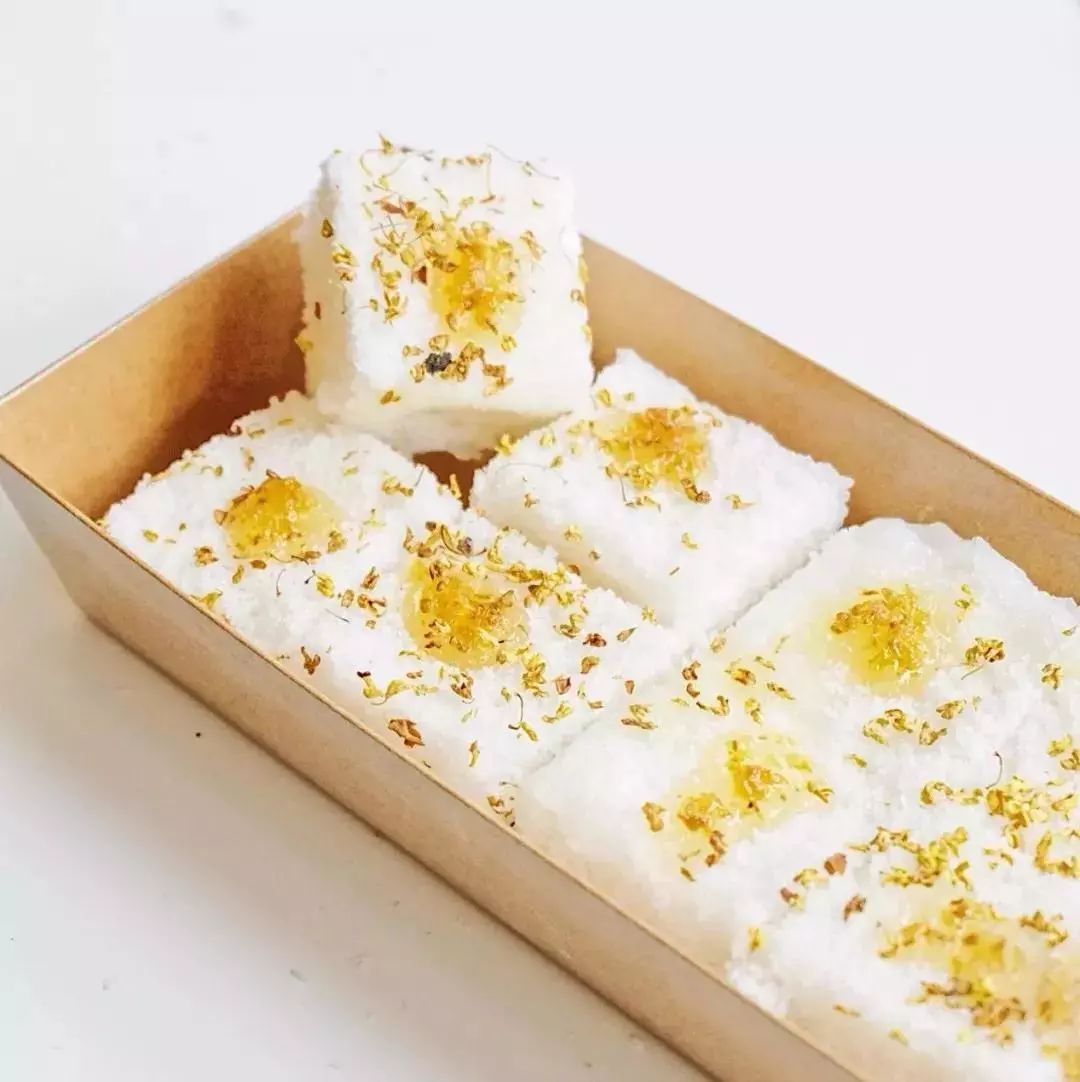 豆沙桂花糖年糕