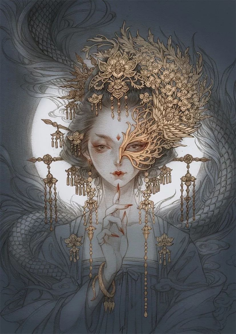  p>古戈力是古风系插画师,《 a target="_blank" href="/item/芥子