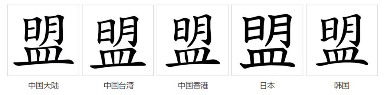 盟（汉语文字）_百度百科