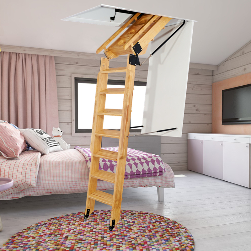 望岳阁,伸缩楼梯