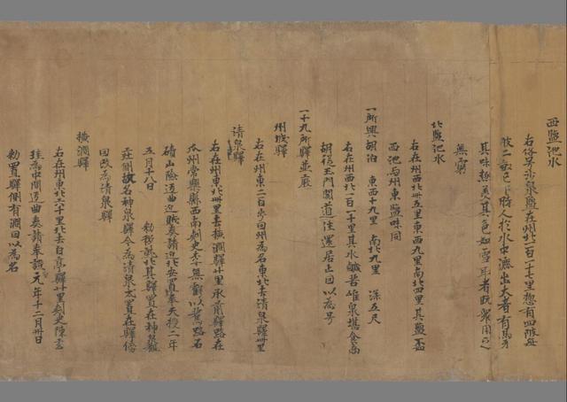 沙州都督府图经