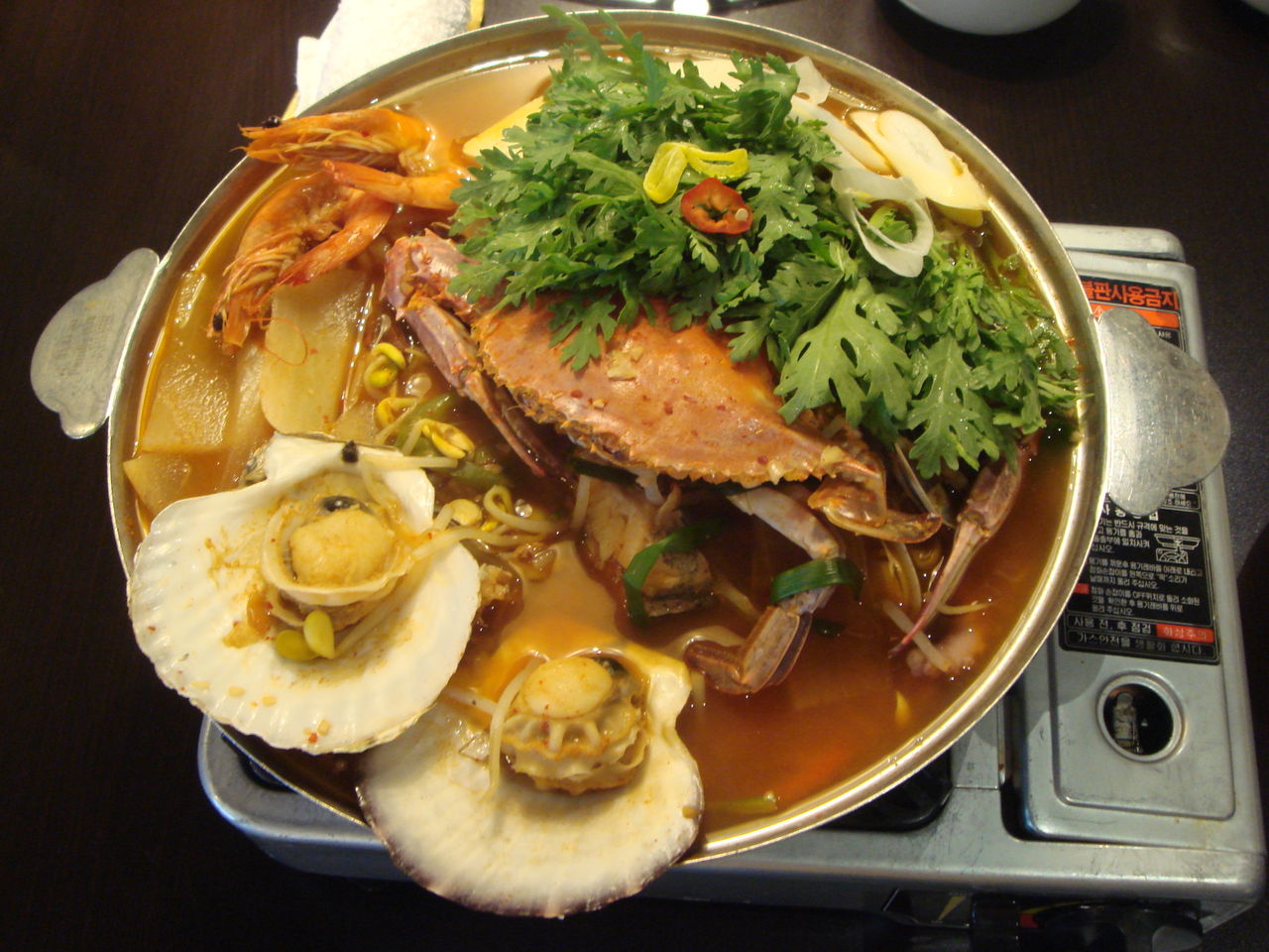 sea food hot pot