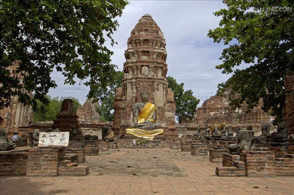 泰国大城府遗址