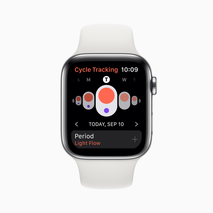  p>apple watch series 5是苹果公司于2019年9月10日(北京时间9月11日