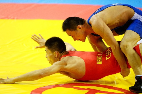  p>王路敏,1987年出生于山西长治,中国男子摔跤运动员,参加男子 a