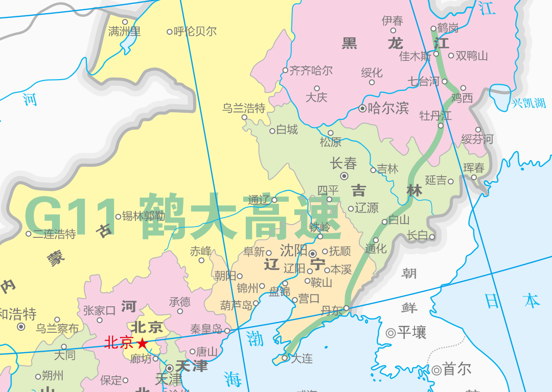  p>鹤岗—大连高速公路,简称鹤大高速,又称鹤大高速公路, a target="