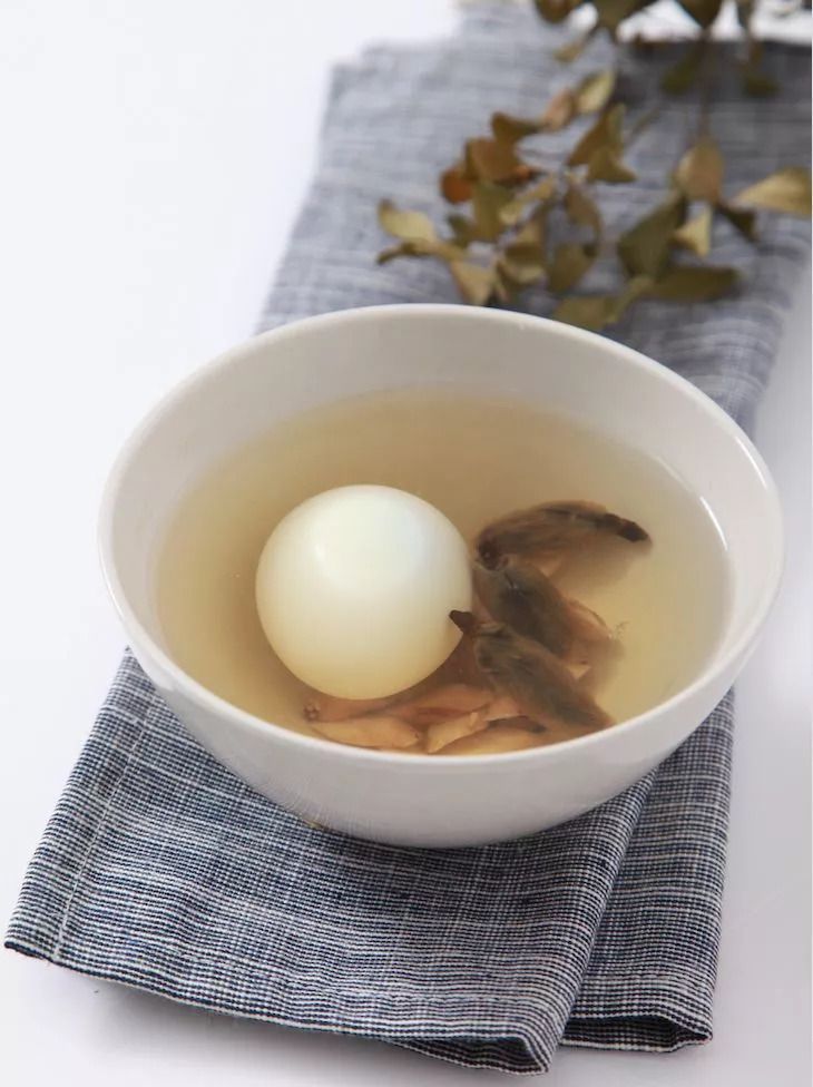 辛夷花煮鸡蛋