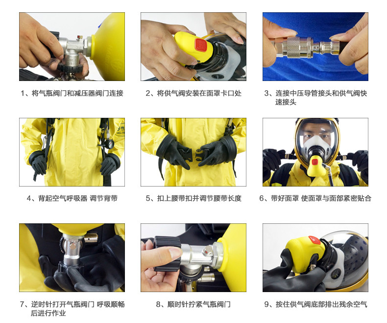 正压式消防空气呼吸器