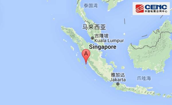 2016年6月2日苏门答腊岛6.5级地震