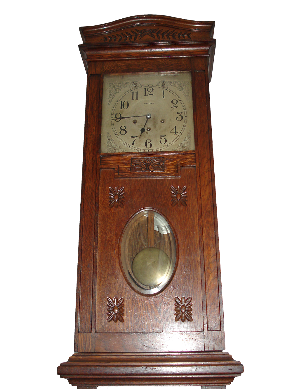 十九世纪末期美国多功能五音大挂钟
