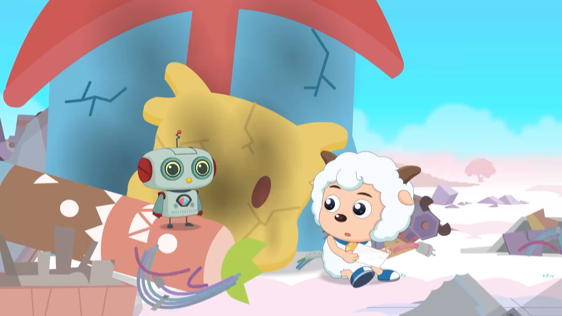  p>《喜羊羊与灰太狼之奇幻天空岛》(英文名:flying island:the sky