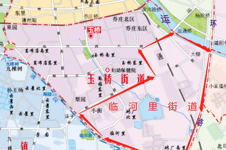  p>根据《北京市民政局关于通州区变更部分行政区划的批复》(京民划函