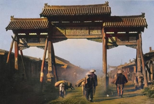 朝阳老城北牌楼