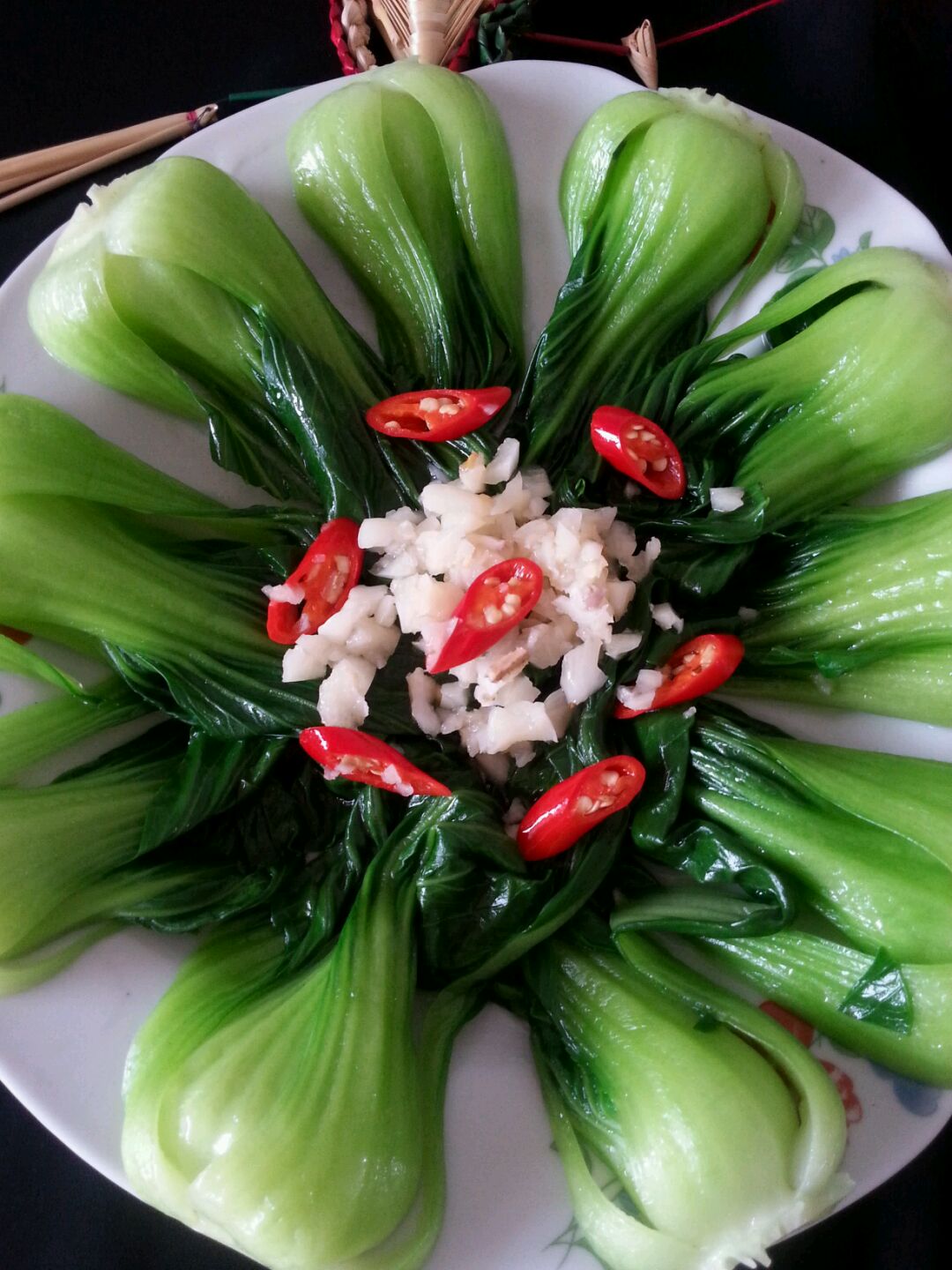 蚝油蒜末小青菜