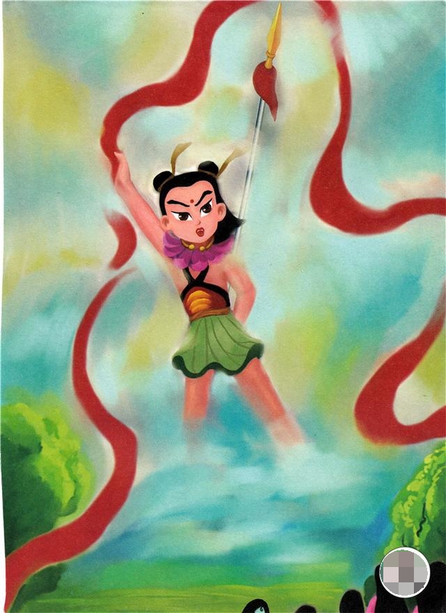  p>哪吒,中国古代神话传说中的神仙,佛教及道教护法神.