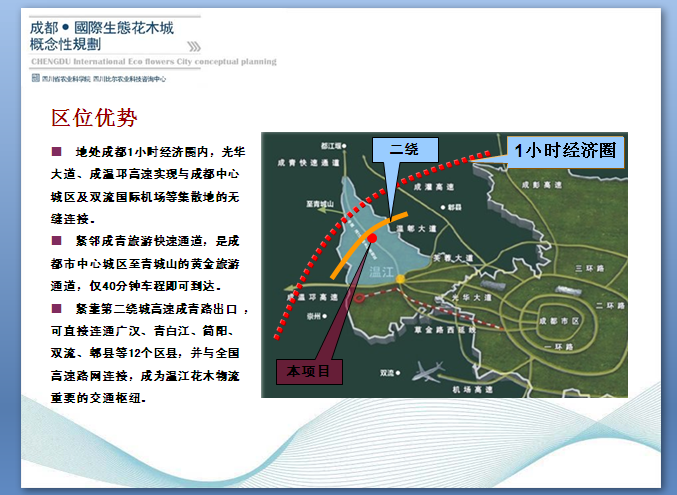 href="#">成都市 /a>温江区的一个新兴项目规划,交易市场位于成青快速