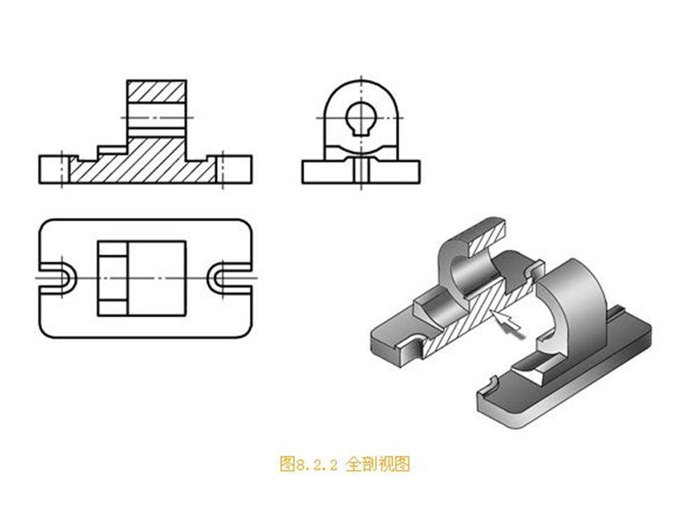 全剖视图
