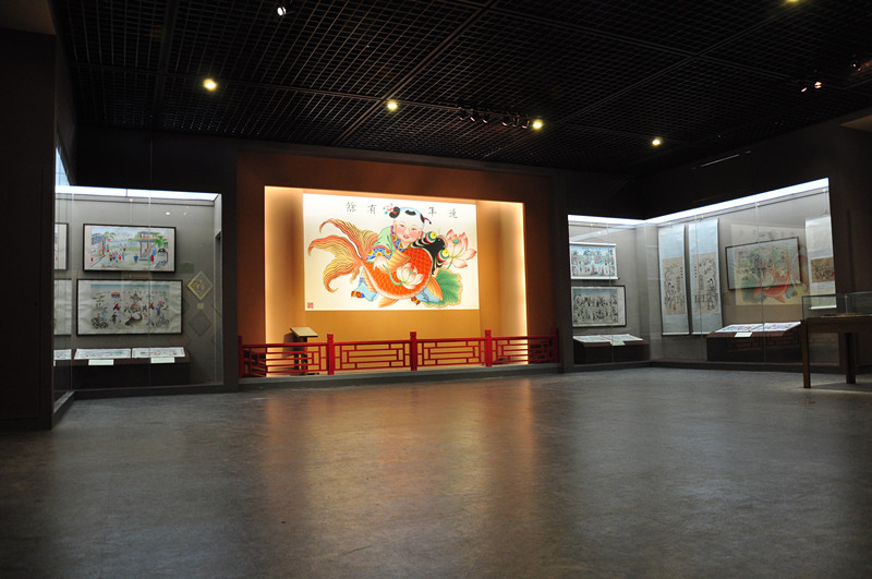  p>天津杨柳青木版年画博物馆始建于二〇〇八年九月,建筑面积三千五百