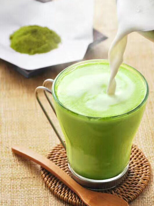 抹茶牛奶