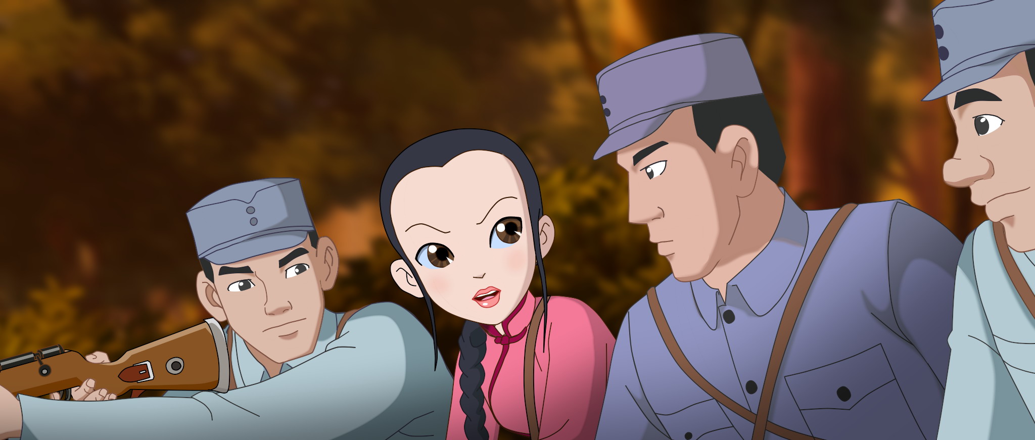  /p> p>该片讲的是1941年日寇对我抗日根据地进行疯狂大扫荡,在一场场