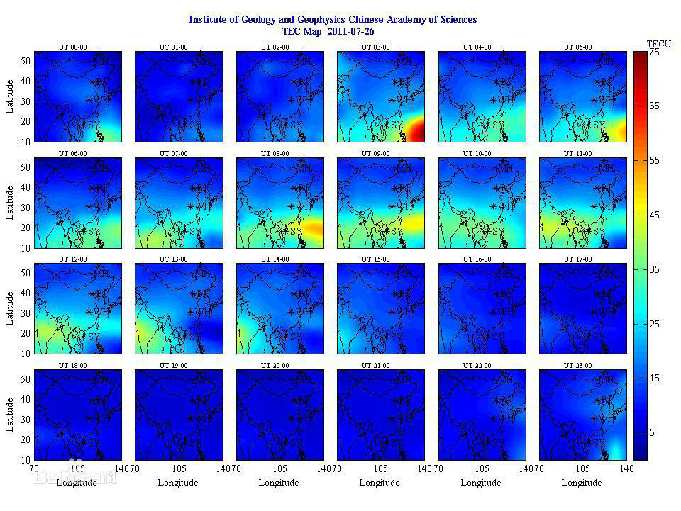  p>电离层(英文:ionosphere),是 a href="#" data-lemmaid="6084601">