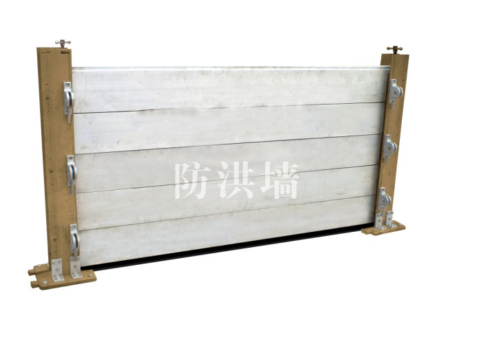 安全或其他特殊要求所采用的一种混凝土或圬工挡水建筑物,又称防汛墙