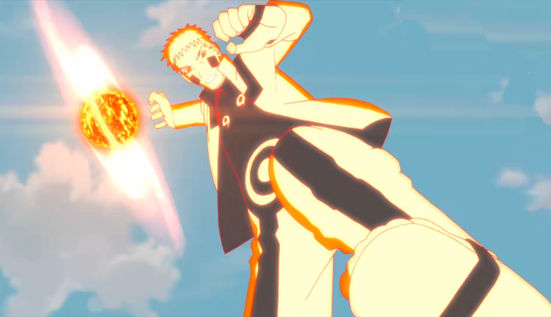 仙法·熔遁螺旋手里剑