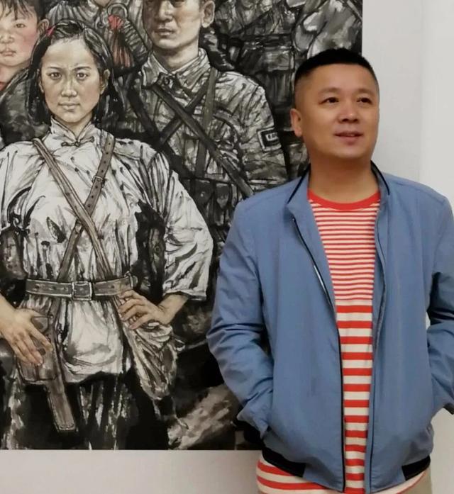 晋职成｜人物画世界的桃花源——画家张龙_百科TA说