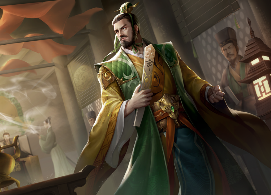  p>严畯是由游卡桌游推出的桌上游戏《三国杀》中"星火燎原·天梁"