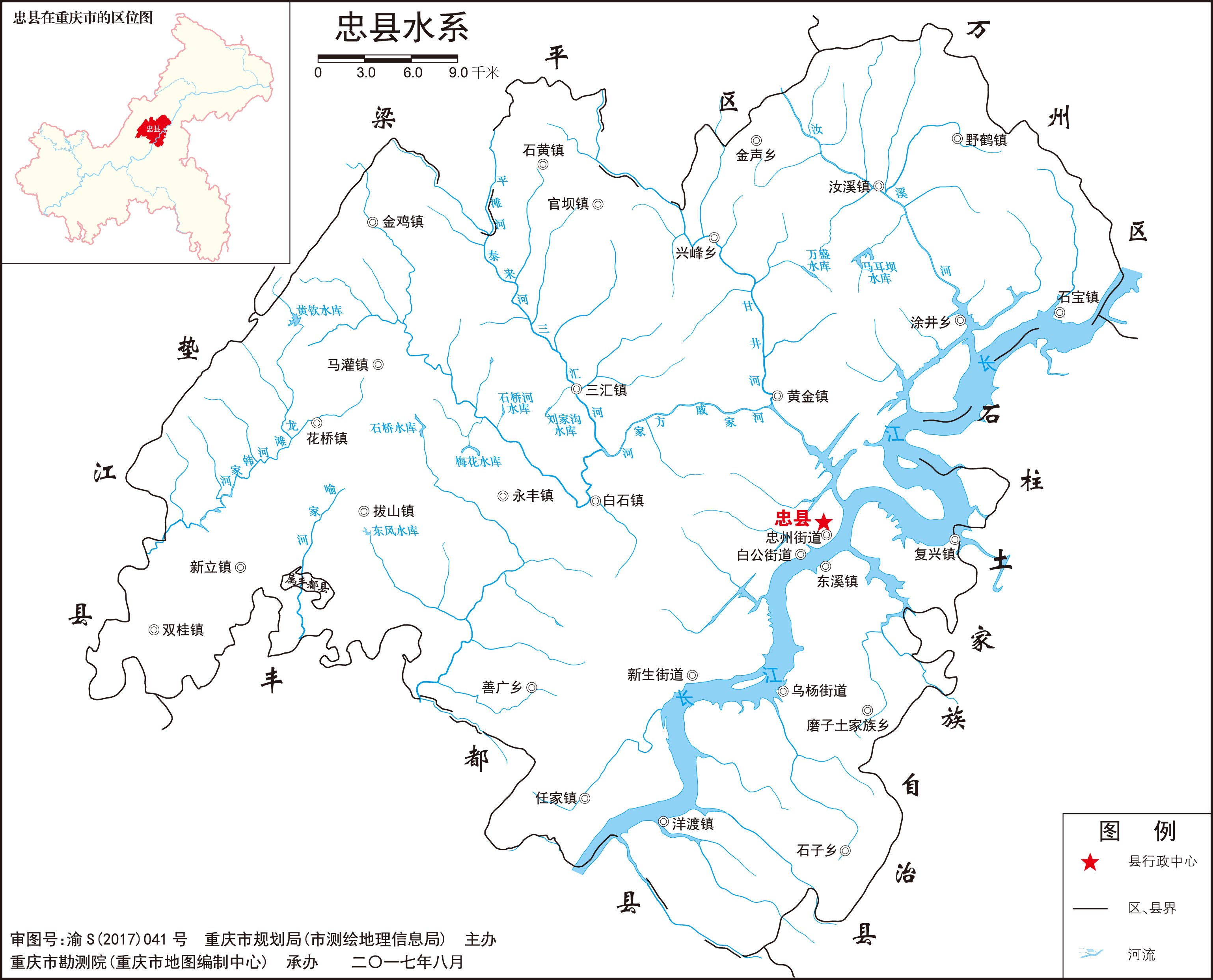 重庆行政区批准忠州区图片