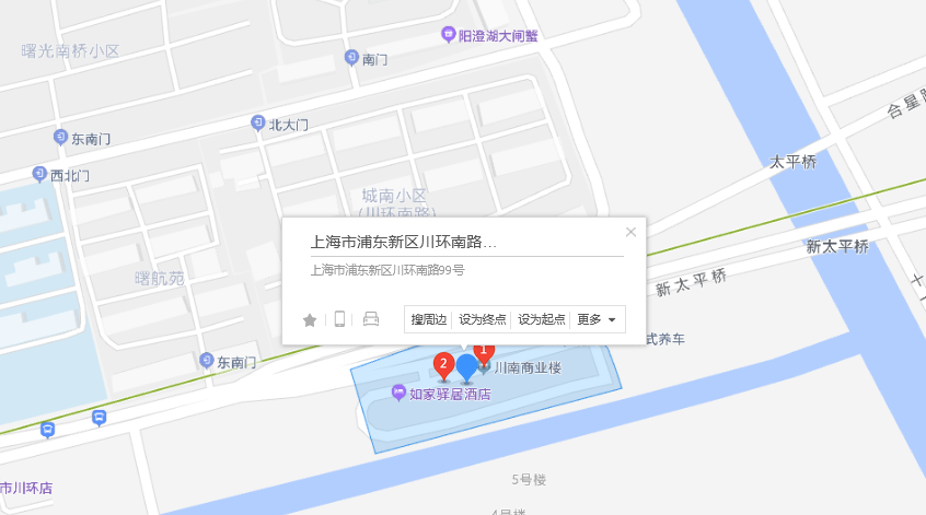 川环南路99号位于上海市浦东川沙,共计房屋1户.